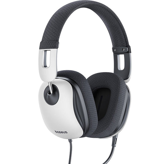 Slušalke 3.5mm Baseus GoPlay 1 Max, Bele A00181002213-00