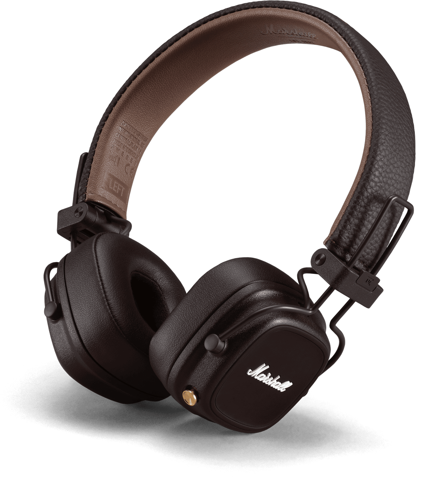 Brezžične slušalke Bluetooth Marshall Major IV, A2DP, rjave