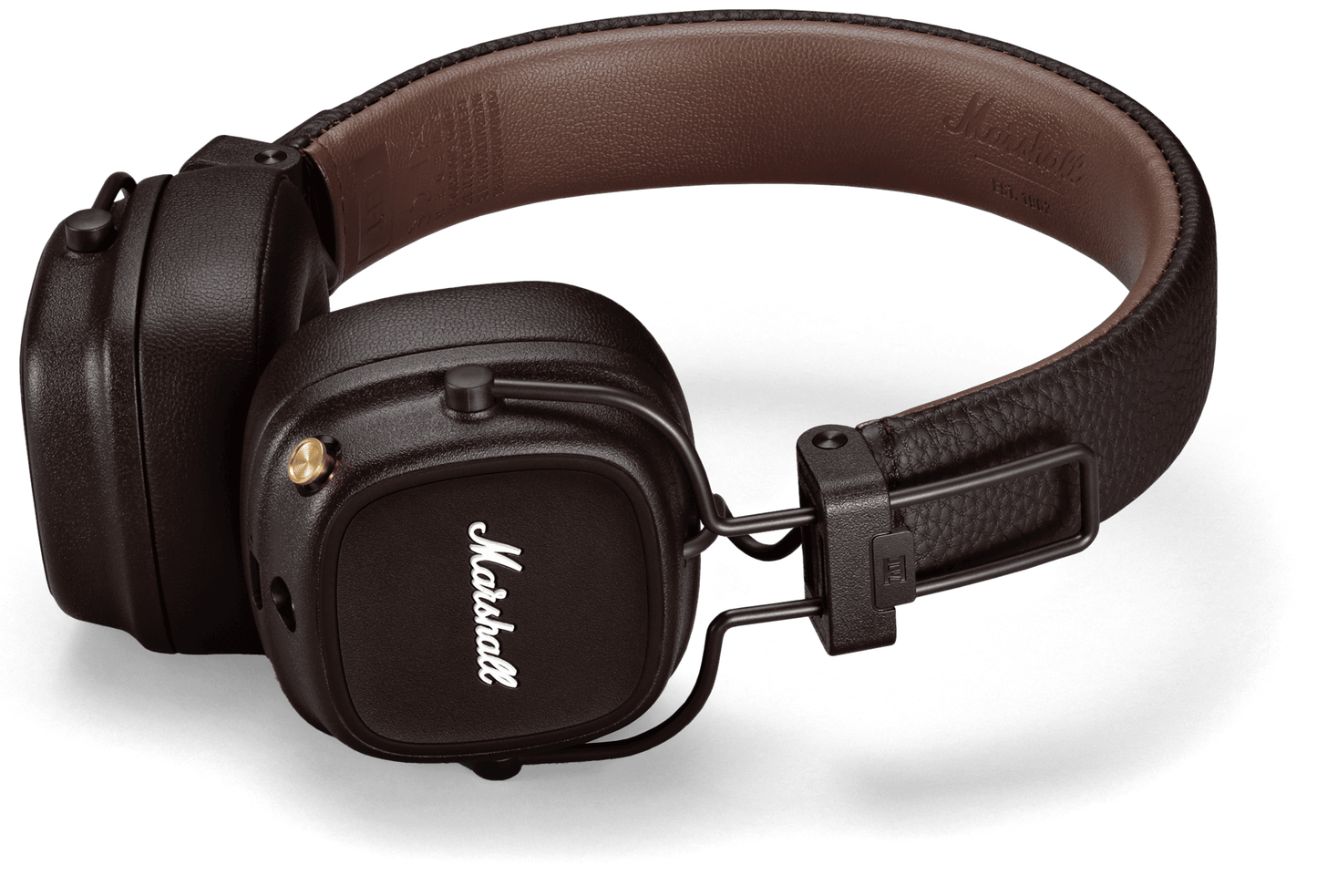 Brezžične slušalke Bluetooth Marshall Major IV, A2DP, rjave
