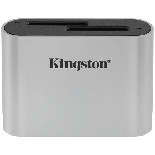 Bralnik kartic USB-C Kingston Workflow, Dual SD, Siv WFS-SD