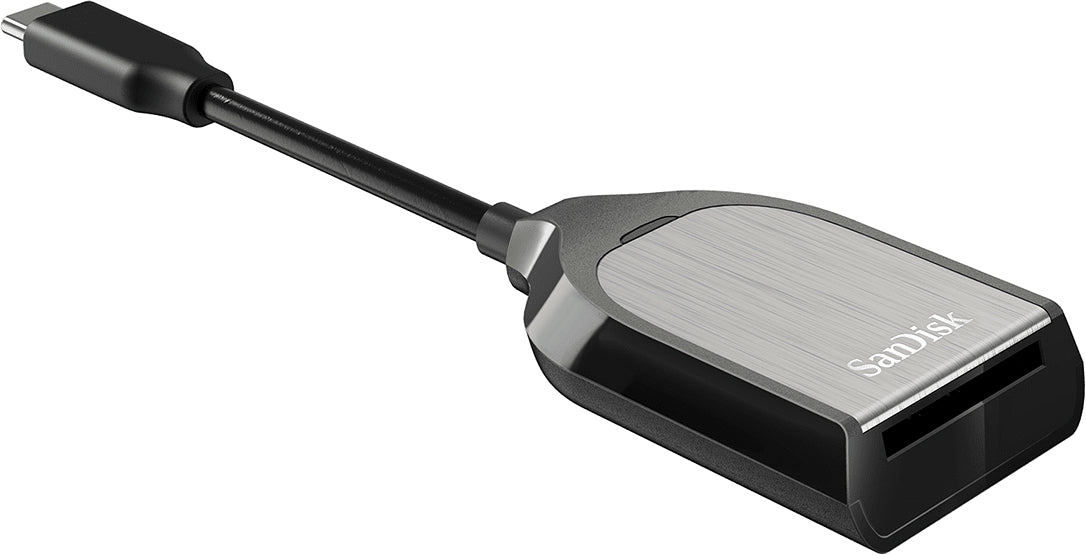 SanDisk Extreme PRO USB-C bralnik kartic, SD, siv SDDR-409-G46