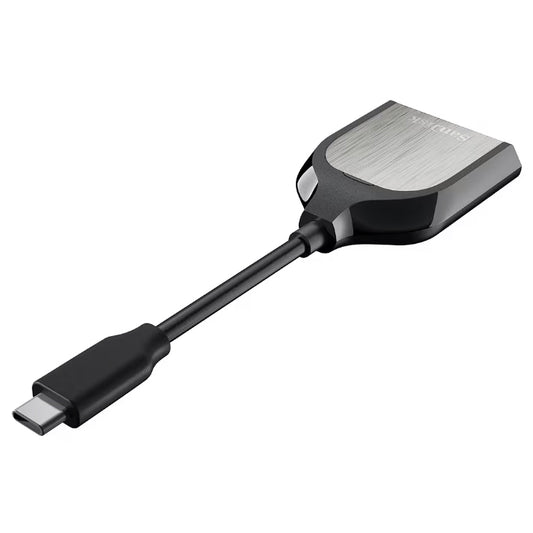 SanDisk Extreme PRO USB-C bralnik kartic, SD, siv SDDR-409-G46