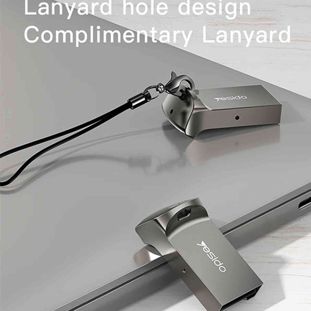 Bralnik kartic USB Yesido GS20, microSD, siv
