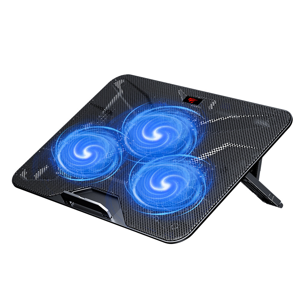 Cooler HAVIT F2067 za prenosnike 9inch - 18.3inch, črn