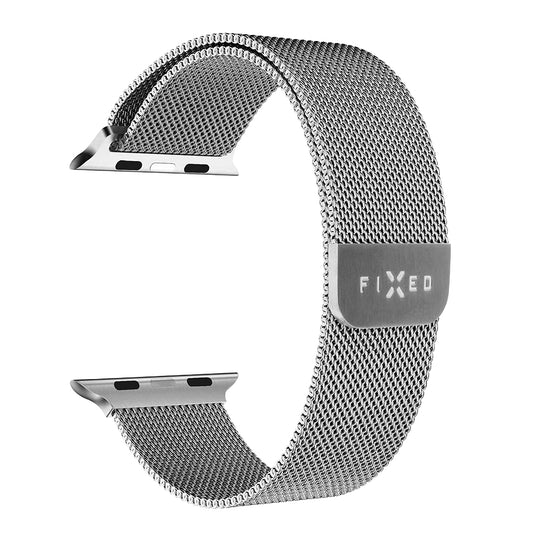 Pas Fixed Mesh za Apple Watch 42mm / 41mm / 40mm / 38mm Series, Srebrna