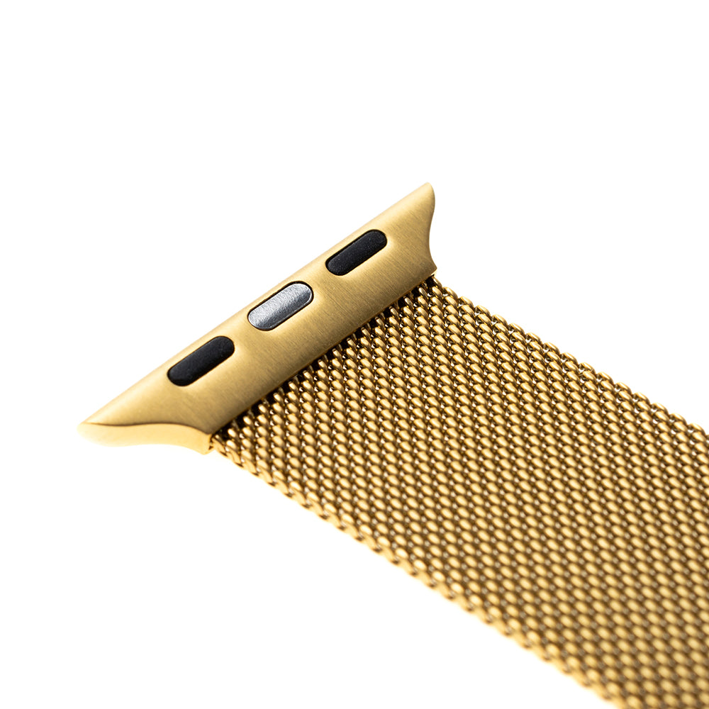 Pas Fixed Mesh za Apple Watch 42mm / 41mm / 40mm / 38mm Series, Zlat