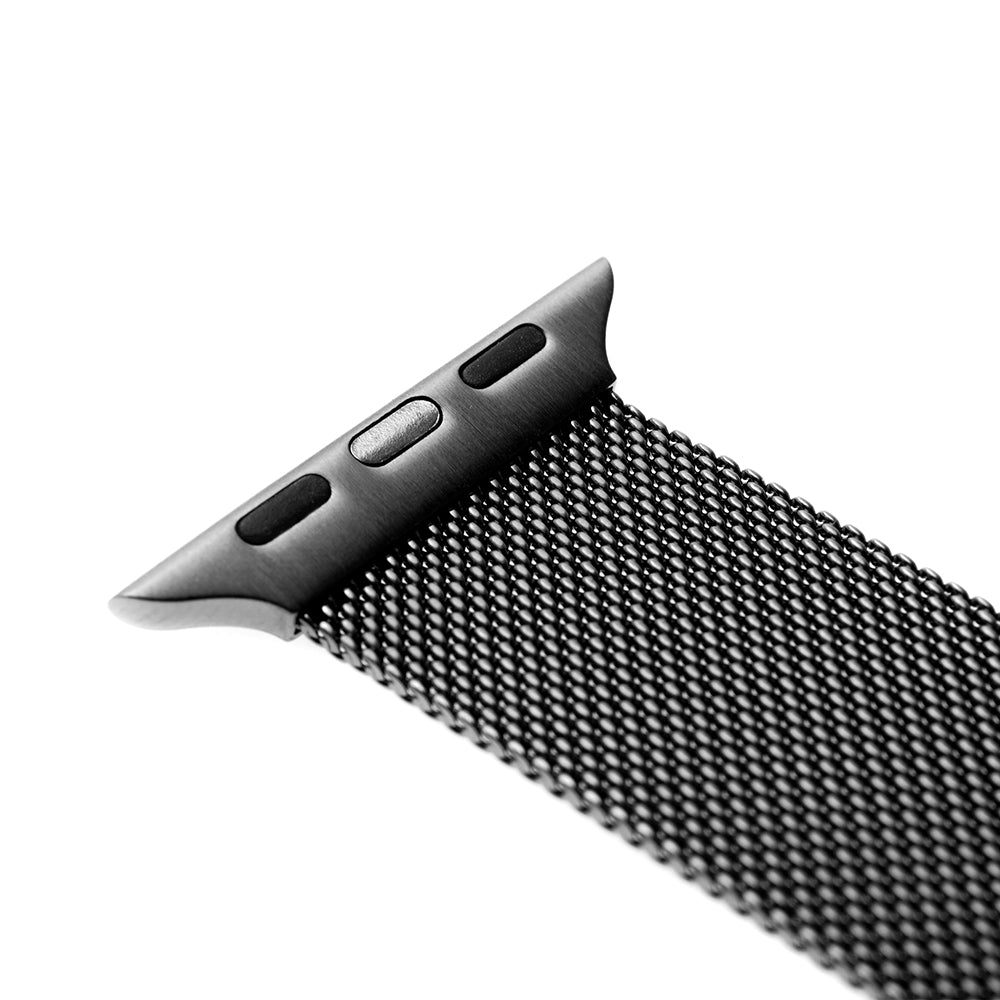 Pas Fixed Mesh za Apple Watch 42mm / 41mm / 40mm / 38mm Series, Črna