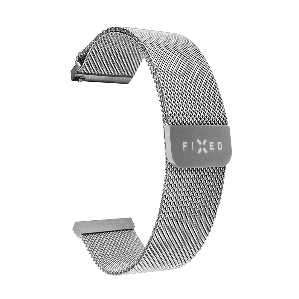 Pas Fixed Mesh za Huawei Watch / Xiaomi Watch Series, 22mm, Srebrn