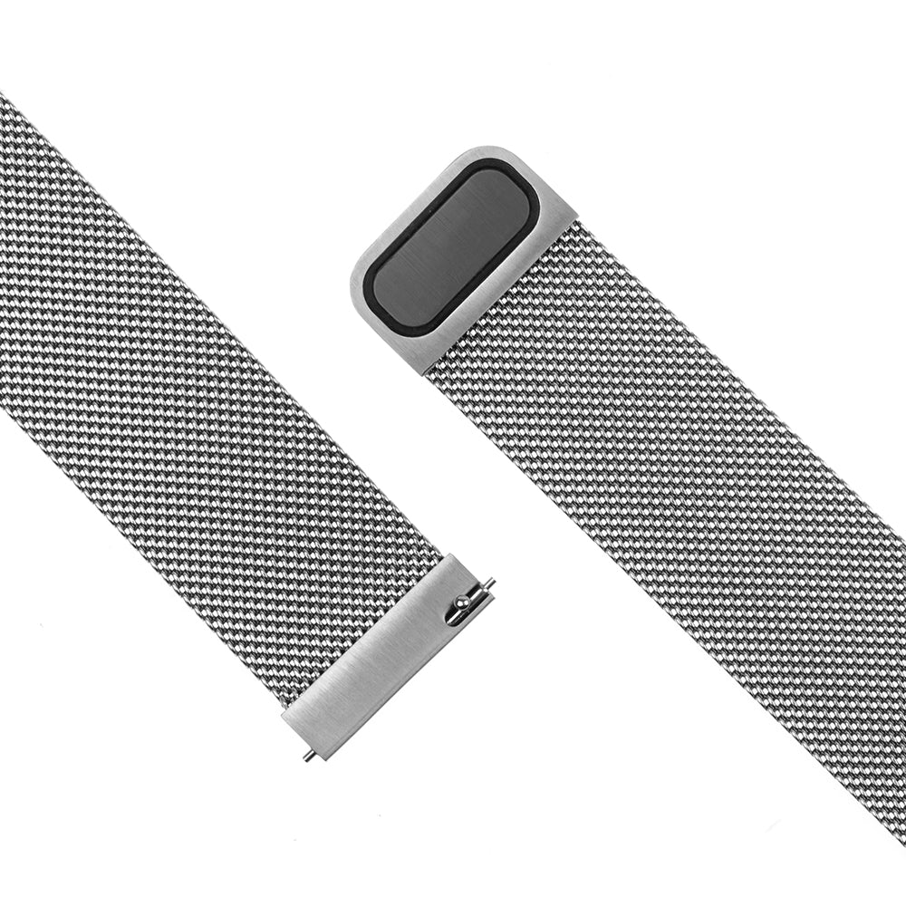 Pas Fixed Mesh za Huawei Watch / Xiaomi Watch Series, 22mm, Srebrn