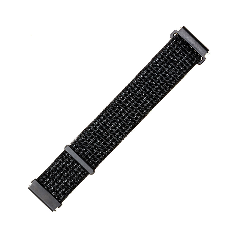 Pas Fixed Nylon za Huawei Watch / Xiaomi Watch Series, 22mm, Mat Črna