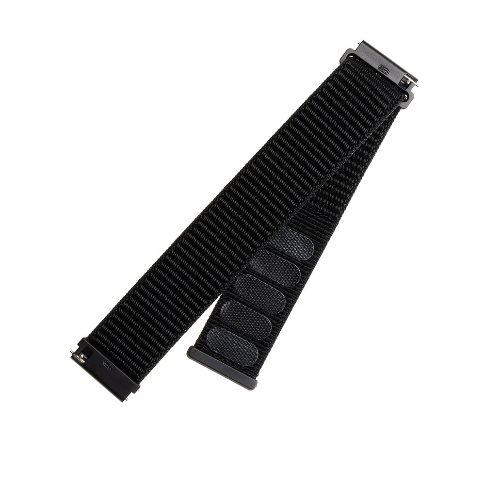 Nylon pas Fixed za Samsung Galaxy Watch / Huawei Watch Series, 20mm, Črna