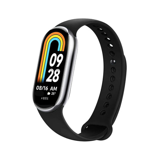 Pas Fixed Silicone za Xiaomi Smart Band 9 / 8, Črna