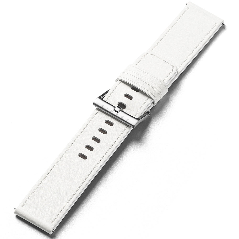 Pas Ringke One Basic Bold za ure Fossil Watch / Mobvoi Watch / Suunto Watch Series, 24mm, Bela