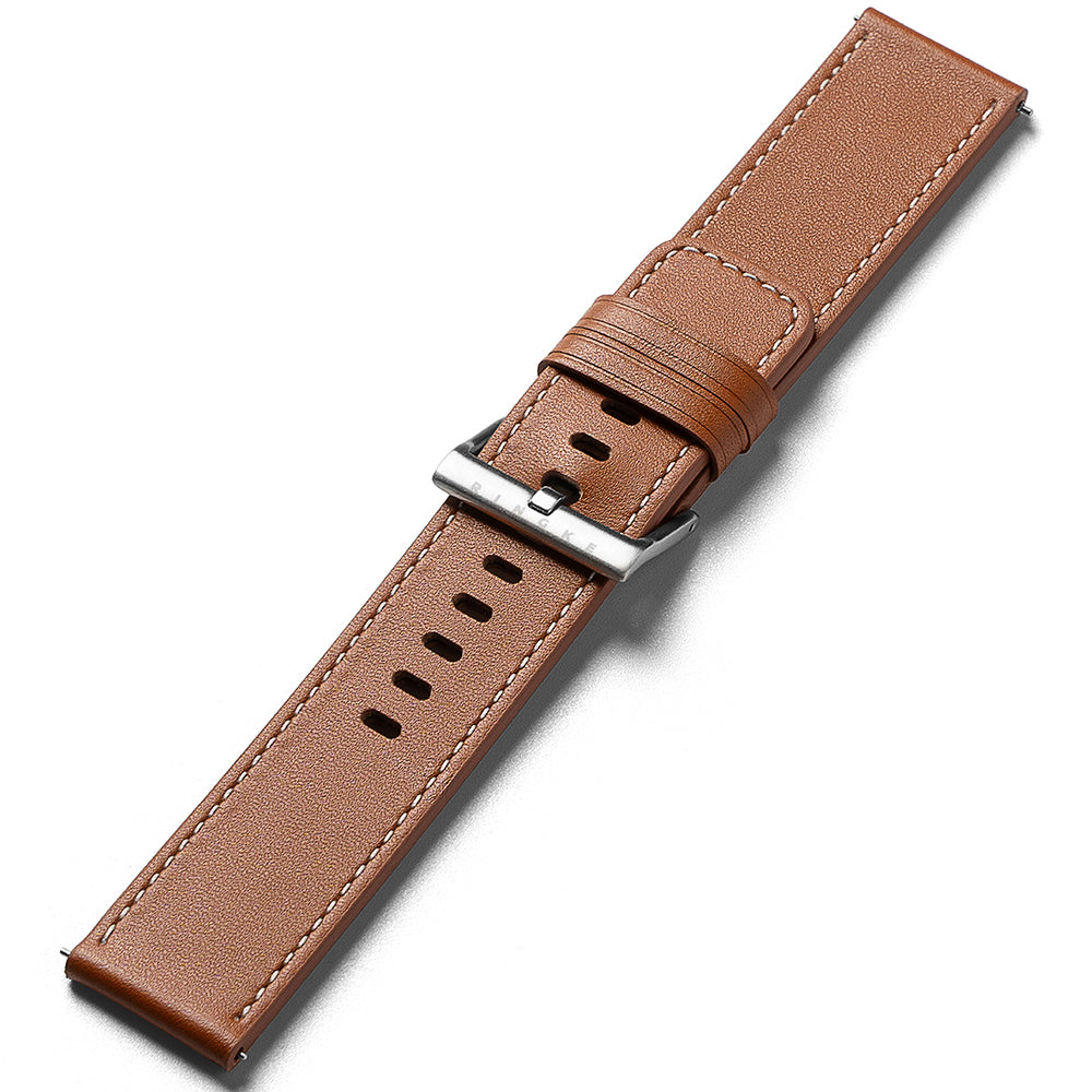 Pas Ringke One Basic Bold za ure Fossil Watch / Mobvoi Watch / Suunto Watch Series, 24mm, rjava