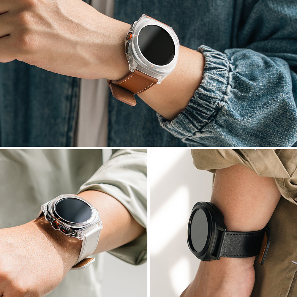 Pas Ringke One Basic Bold za ure Fossil Watch / Mobvoi Watch / Suunto Watch Series, 24mm, rjava