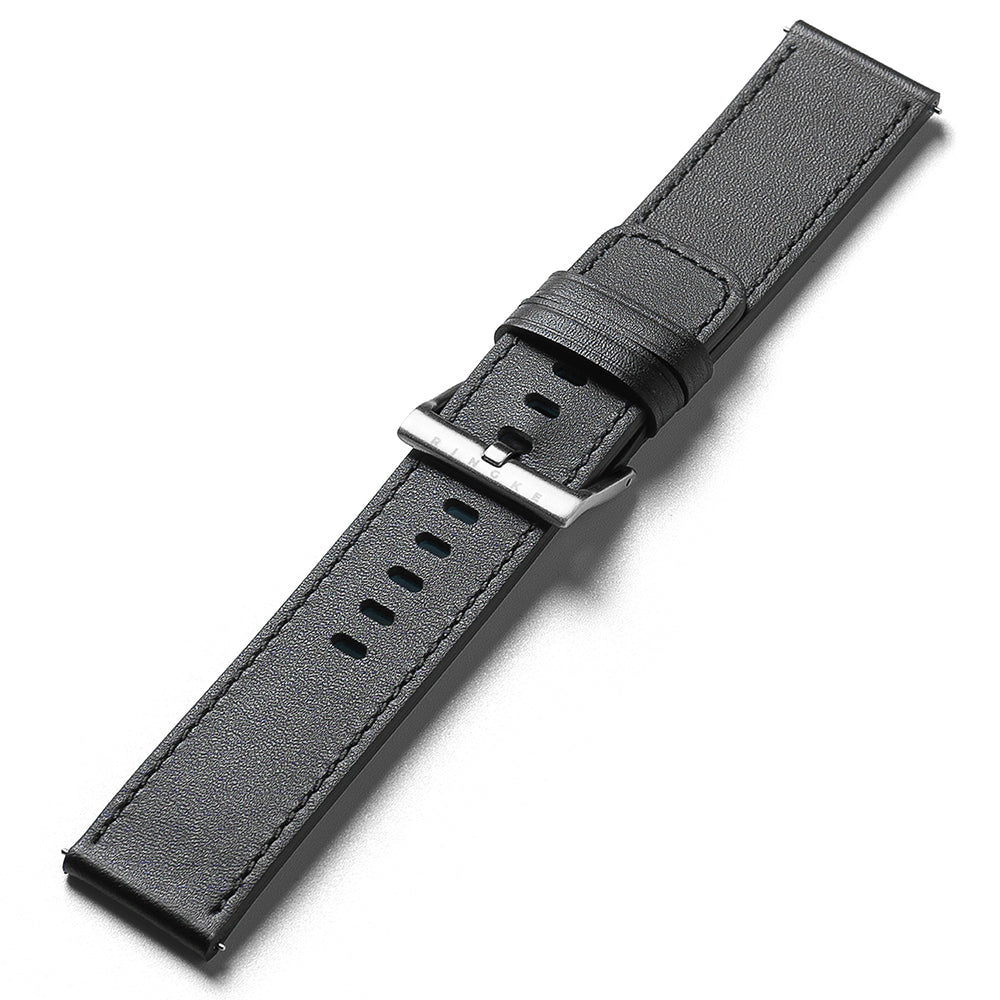 Pas Ringke One Basic Bold za ure Fossil Watch / Mobvoi Watch / Suunto Watch Series, 24mm, črna.