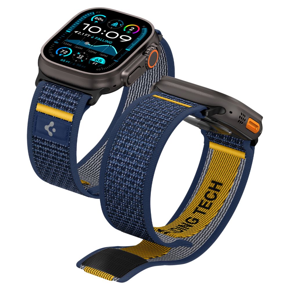 Pas Spigen Athlex Air za Apple Watch 49mm / 46mm / 45mm / 44mm Series, Mornarsko modra AMP09036