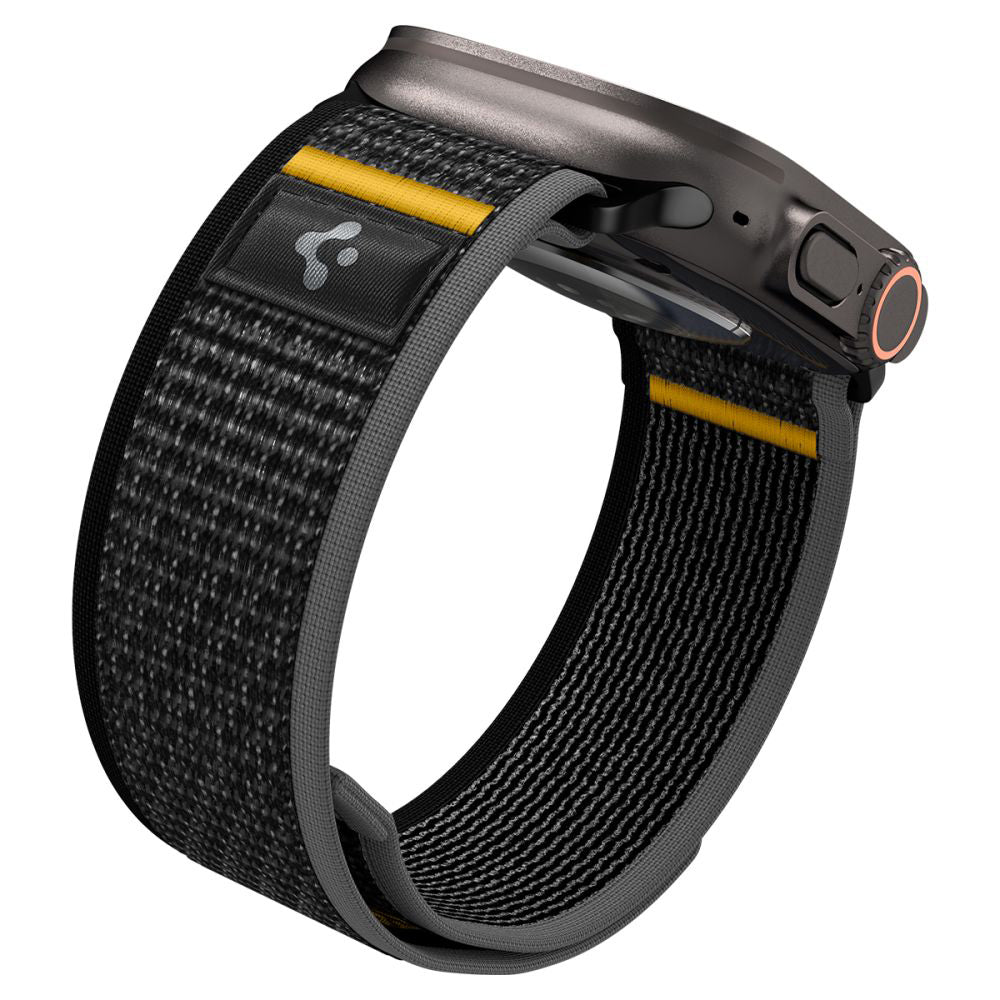 Pas Spigen Athlex Air za Apple Watch 49mm / 46mm / 45mm / 44mm Series, Črna AMP09033