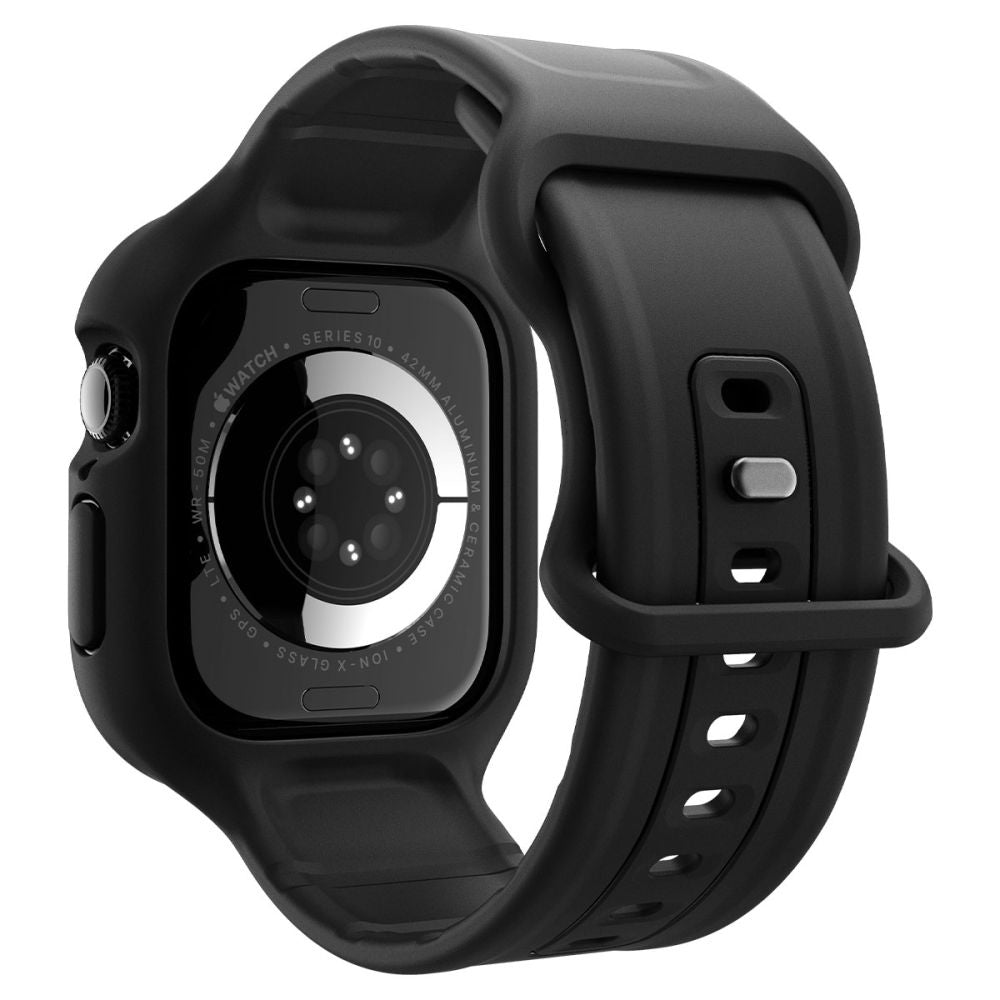 Pas Spigen Caseology Vault za Apple Watch Series 10 / 11 46mm, Mat Črna