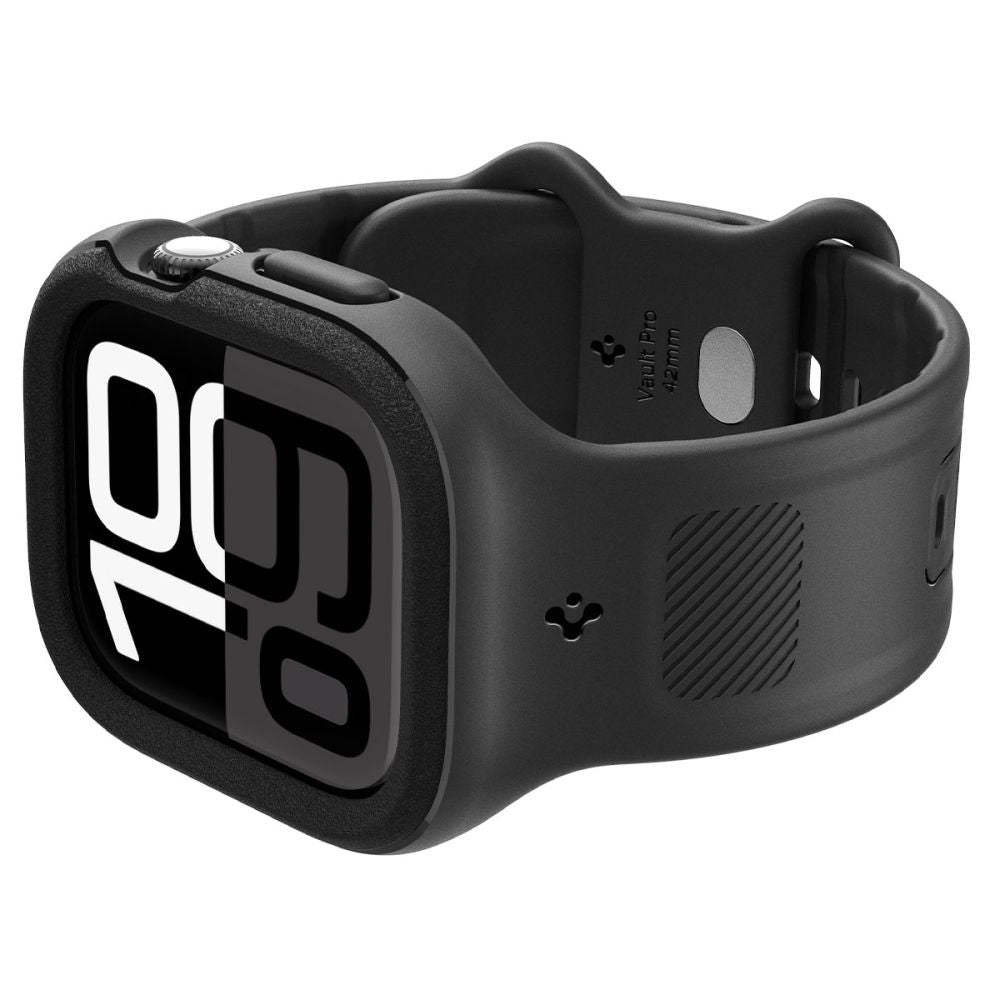 Pas Spigen Caseology Vault za Apple Watch Series 10 / 11 46mm, Mat Črna