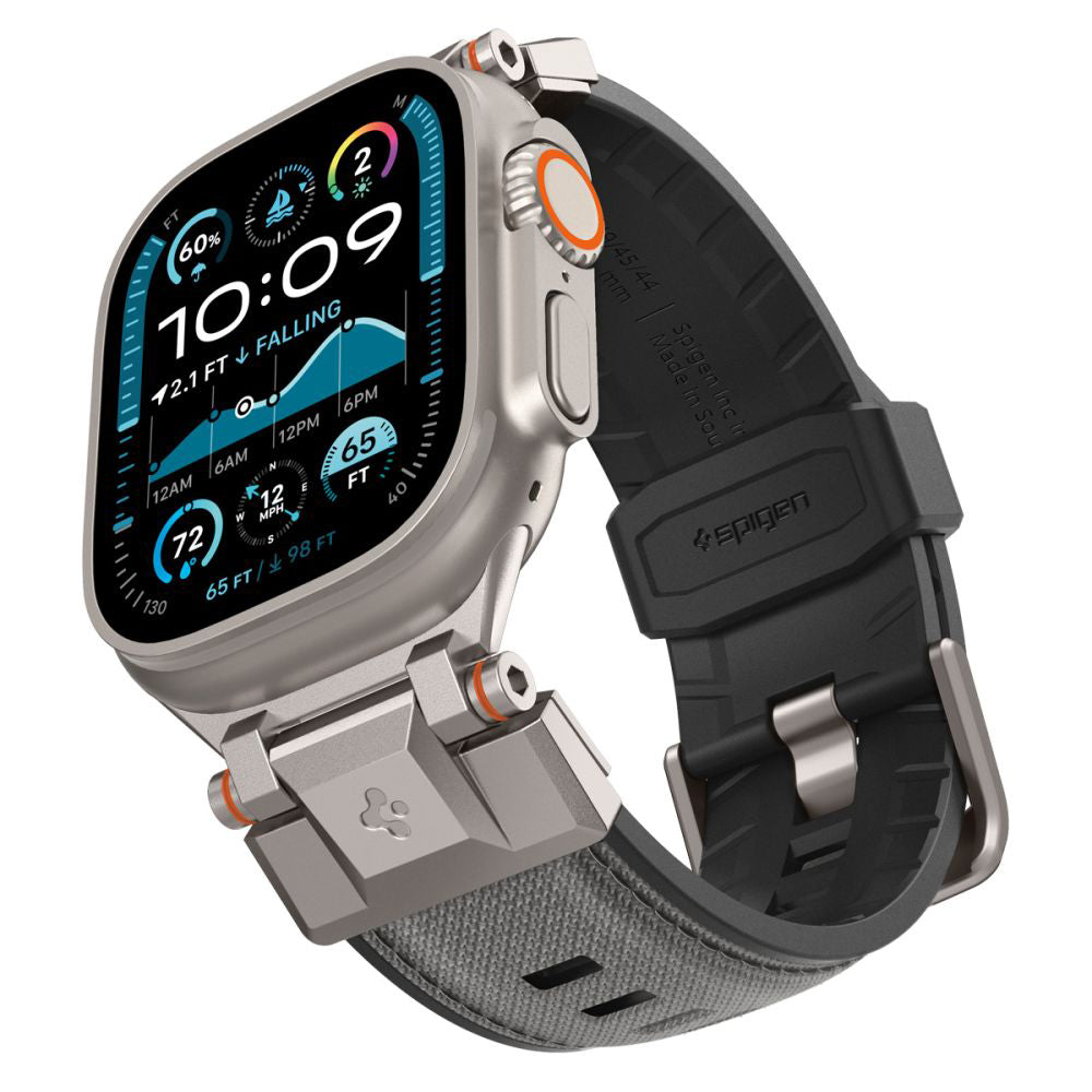 Pas Spigen DuraPro Armor za Apple Watch 49mm / 46mm / 45mm / 44mm / 42mm Series, Siva AMP09104