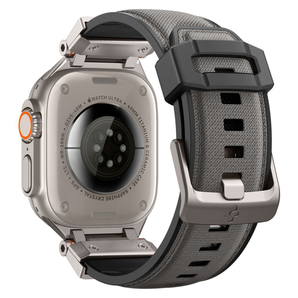 Pas Spigen DuraPro Armor za Apple Watch 49mm / 46mm / 45mm / 44mm / 42mm Series, Siva AMP09104