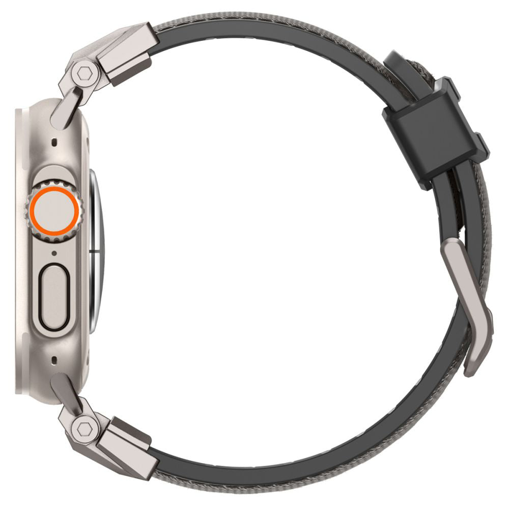 Pas Spigen DuraPro Armor za Apple Watch 49mm / 46mm / 45mm / 44mm / 42mm Series, Siva AMP09104