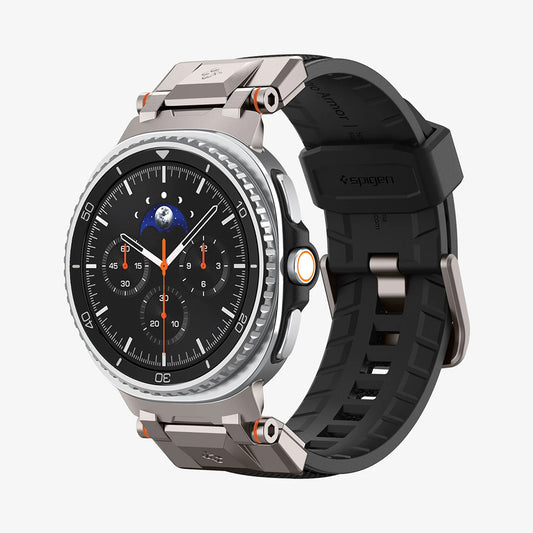 Pašček Spigen DuraPro Armor za Samsung Galaxy Watch9 / Watch8 / Watch8 Classic Series, siva AMP10118