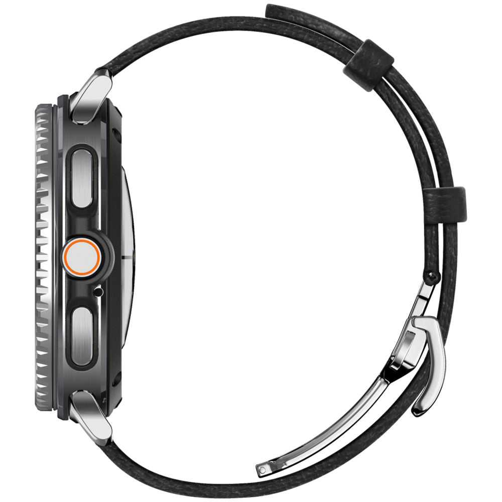 Pašček Spigen Enzo za Samsung Galaxy Watch8 / Watch8 Classic Series, Črn AMP10119