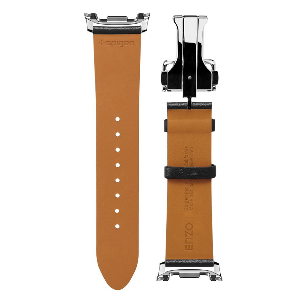 Pašček Spigen Enzo za Samsung Galaxy Watch8 / Watch8 Classic Series, Črn AMP10119