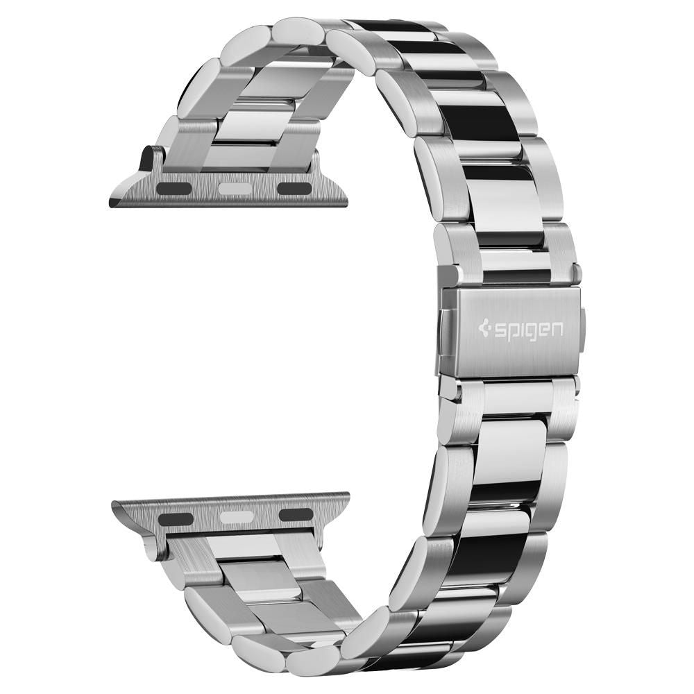 Spigen Modern Fit Strap for Apple Watch 42mm / 41mm / 40mm / 38mm Series, Silver 061MP25943