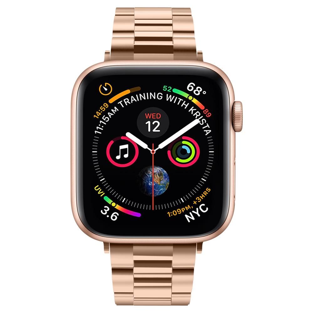 Pas Spigen Modern Fit za Apple Watch 42mm / 41mm / 40mm / 38mm Series, Rožnato Zlata 061MP25944