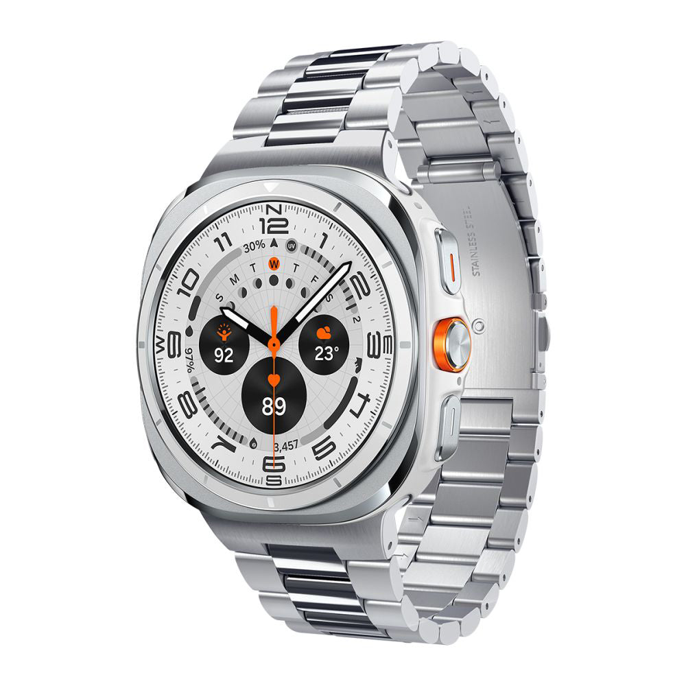 Pašček Spigen Modern Fit za Samsung Galaxy Watch Ultra Series, srebrn AMP08823