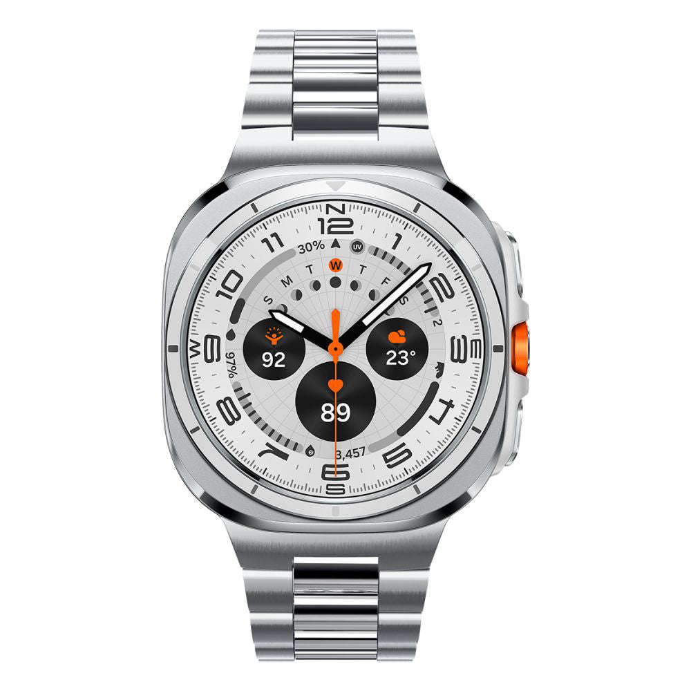 Pašček Spigen Modern Fit za Samsung Galaxy Watch Ultra Series, srebrn AMP08823