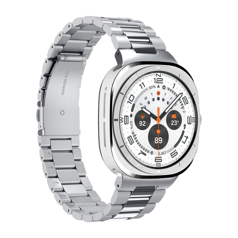 Pašček Spigen Modern Fit za Samsung Galaxy Watch Ultra Series, srebrn AMP08823