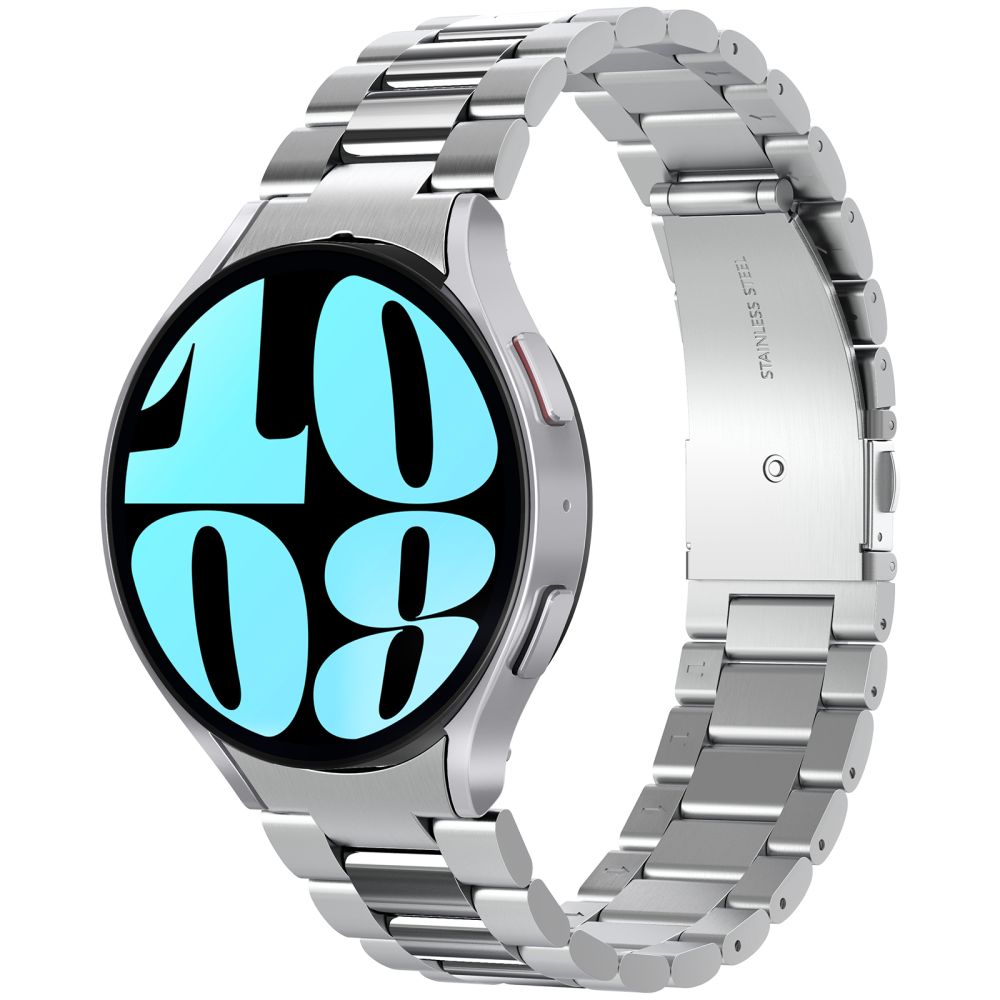 Spigen Modern Fit Strap for Samsung Galaxy Watch6 44mm, Silver