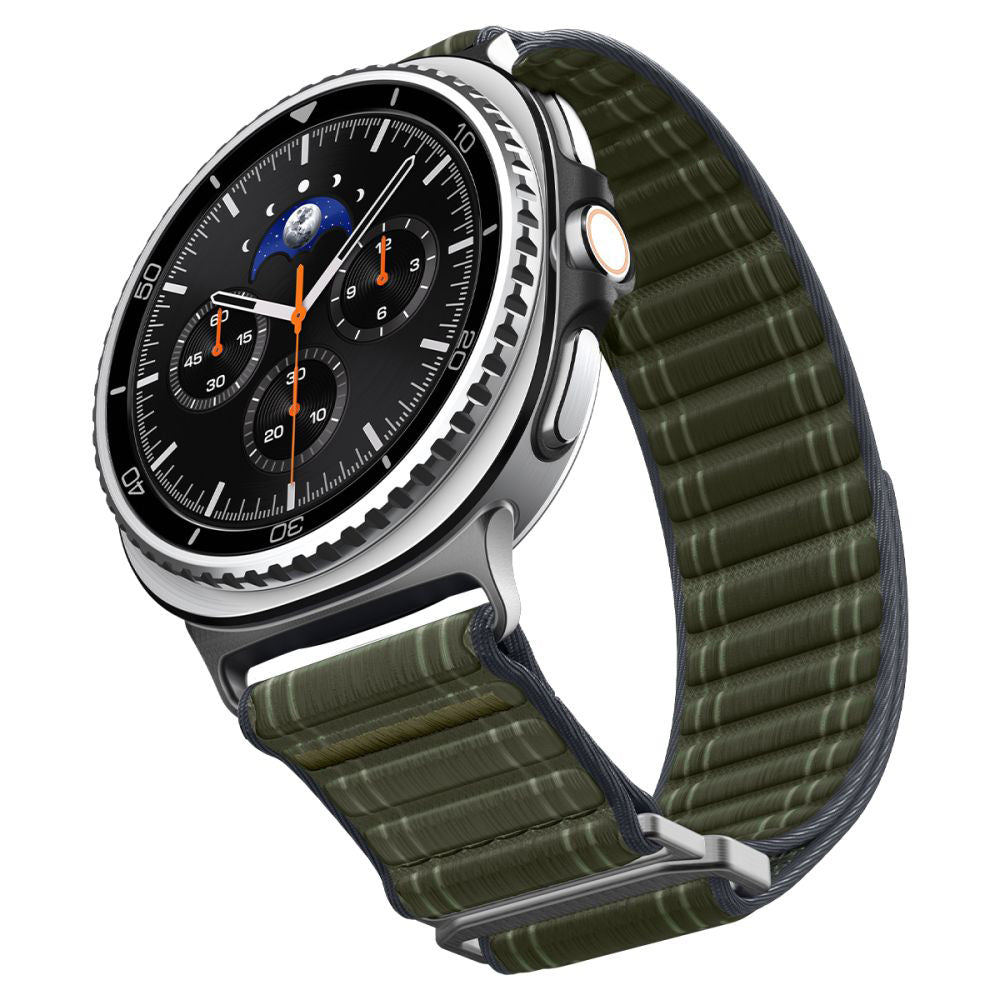Pašček Spigen WBF0 za Samsung Galaxy Watch8 / Watch8 Classic Series, zelen AMP10154