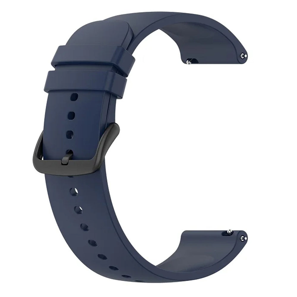 Pas Techsuit W001 za Huawei Watch / Xiaomi Watch Series, 22mm, Temno modra