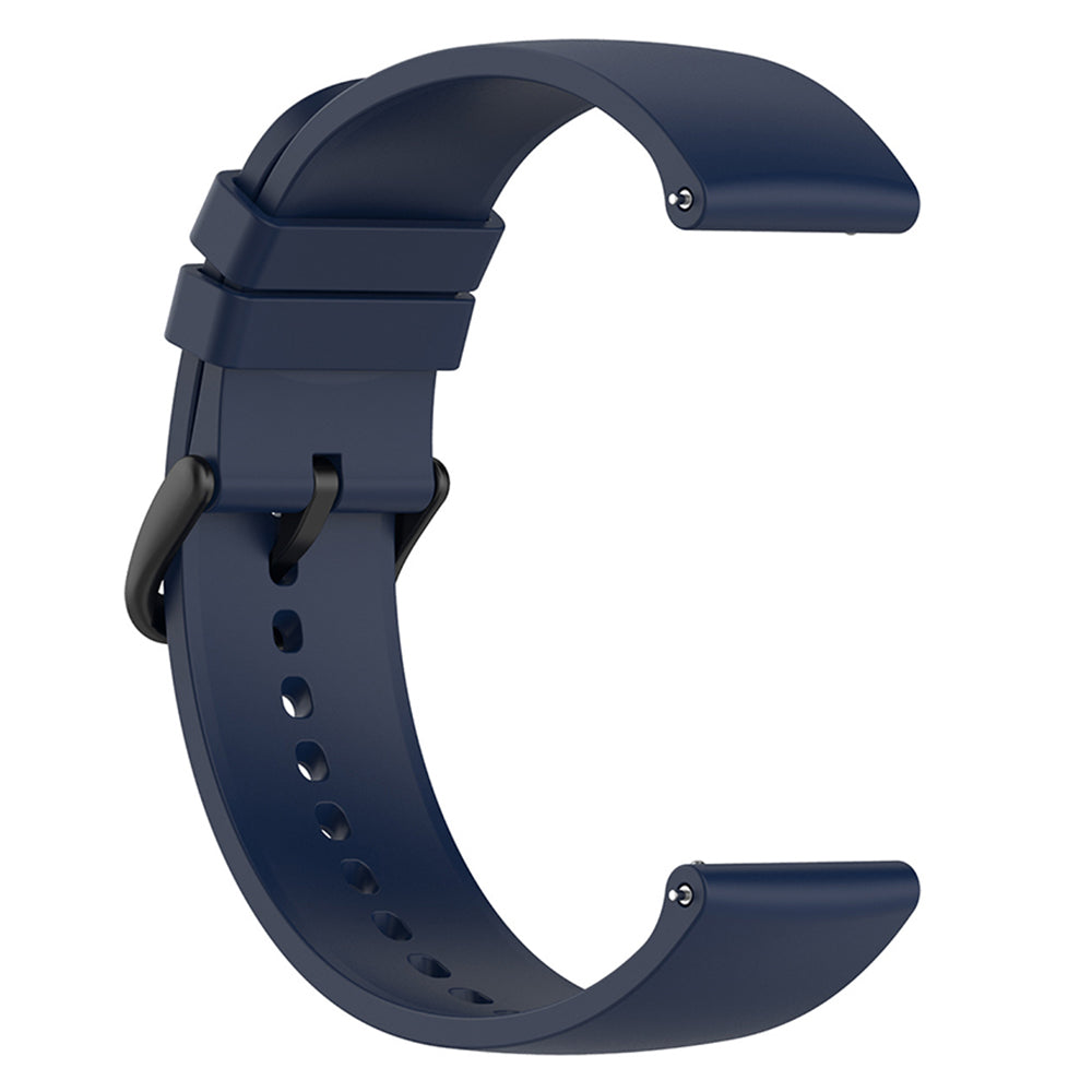 Pas Techsuit W001 za Huawei Watch / Xiaomi Watch Series, 22mm, Temno modra