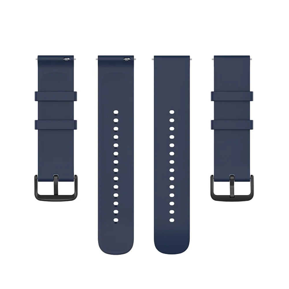 Pas Techsuit W001 za Huawei Watch / Xiaomi Watch Series, 22mm, Temno modra