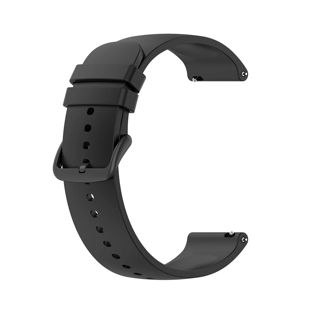 Pas Techsuit W001 za Samsung Galaxy Watch / Huawei Watch Series, 20mm, Črna