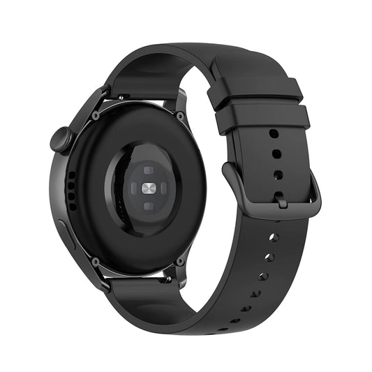 Pas Techsuit W001 za Samsung Galaxy Watch / Huawei Watch Series, 20mm, Črna