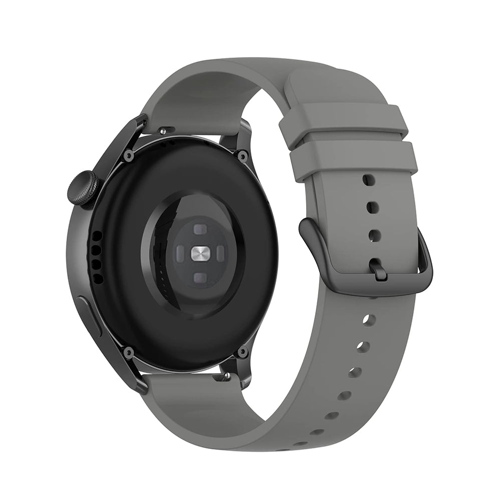 Pas Techsuit W001 za Samsung Galaxy Watch / Huawei Watch Series, 22mm, Siva