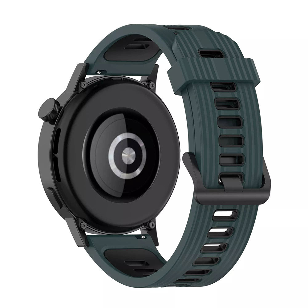 Pas Techsuit W002 za Huawei Watch / Xiaomi Watch Series, 22mm, Zelena
