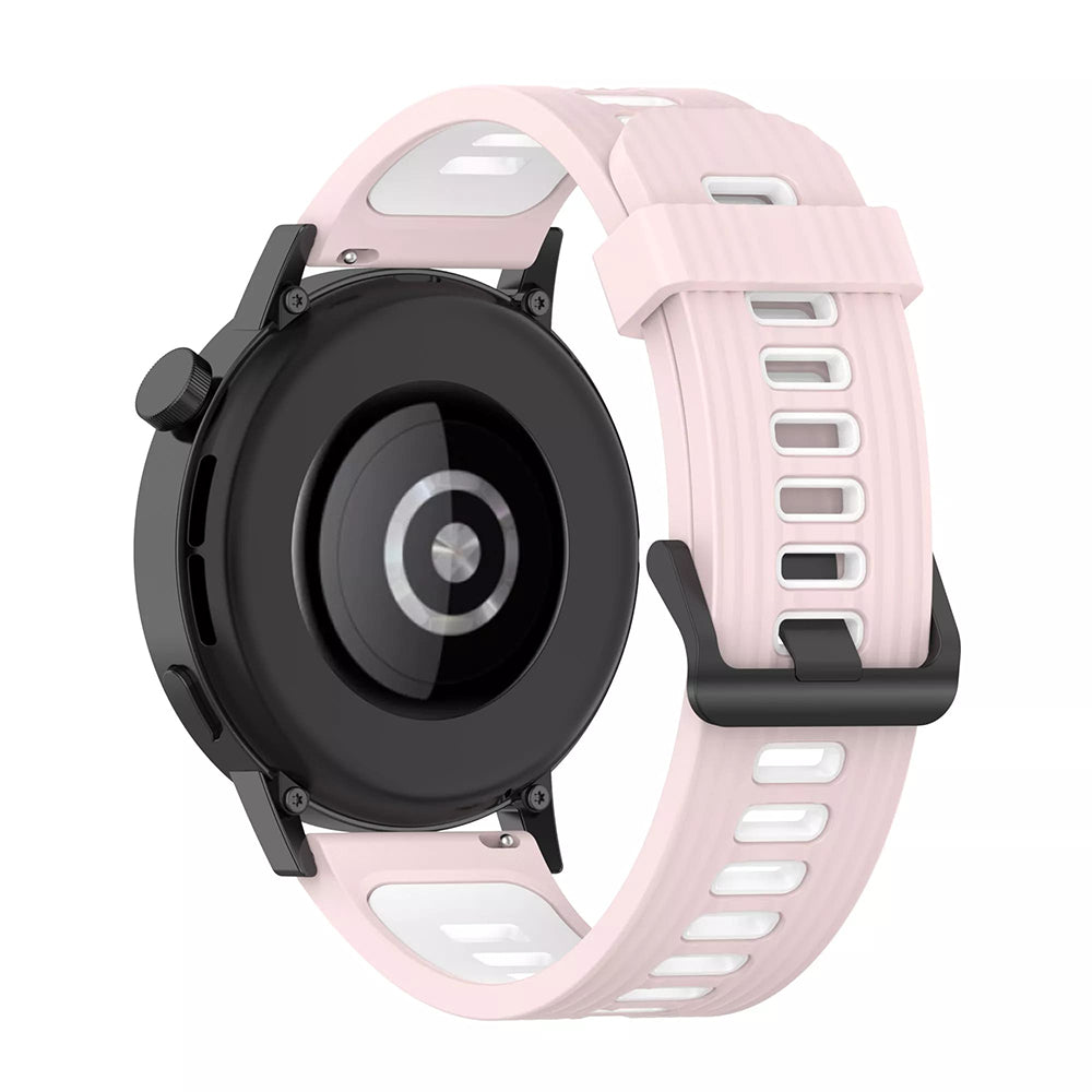 Pas Techsuit W002 za Samsung Galaxy Watch / Huawei Watch Series, 20mm, Roza