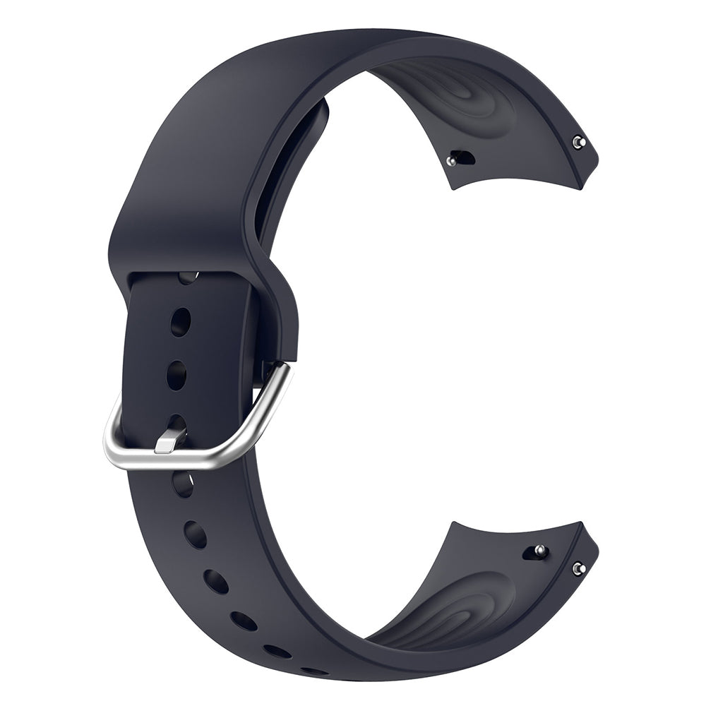 Pas Techsuit W003 za Huawei Watch / Xiaomi Watch Series, 22mm, Mornarsko modra