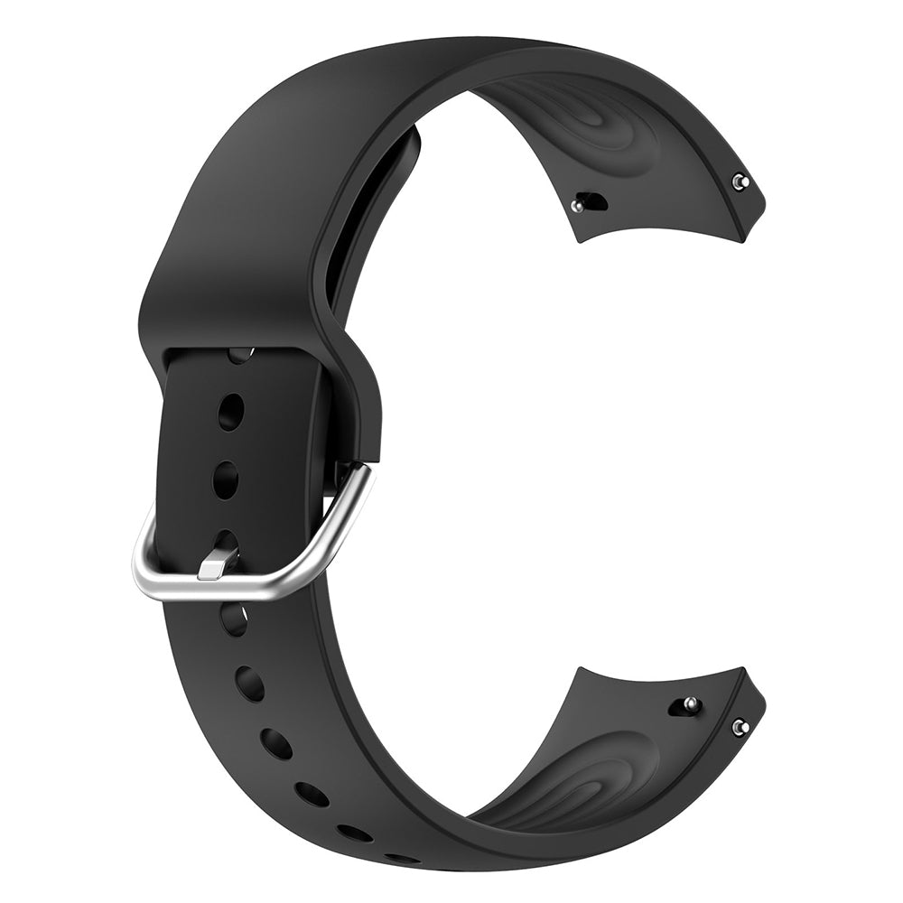 Pas Techsuit W003 za Huawei Watch / Xiaomi Watch Series, 22mm, Črna