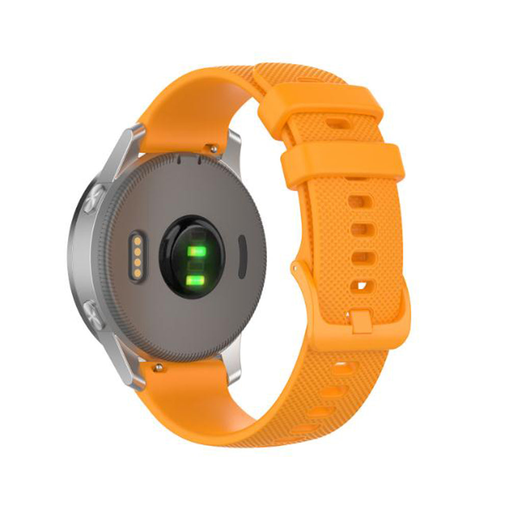 Pas Techsuit W006 za Samsung Galaxy Watch / Huawei Watch Series, 20mm, Oranžen