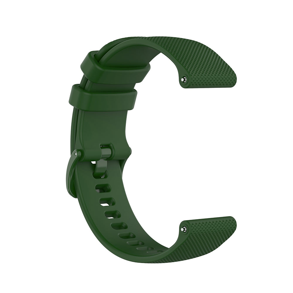 Pas Techsuit W006 za Samsung Galaxy Watch / Huawei Watch Series, 20mm, Zelena