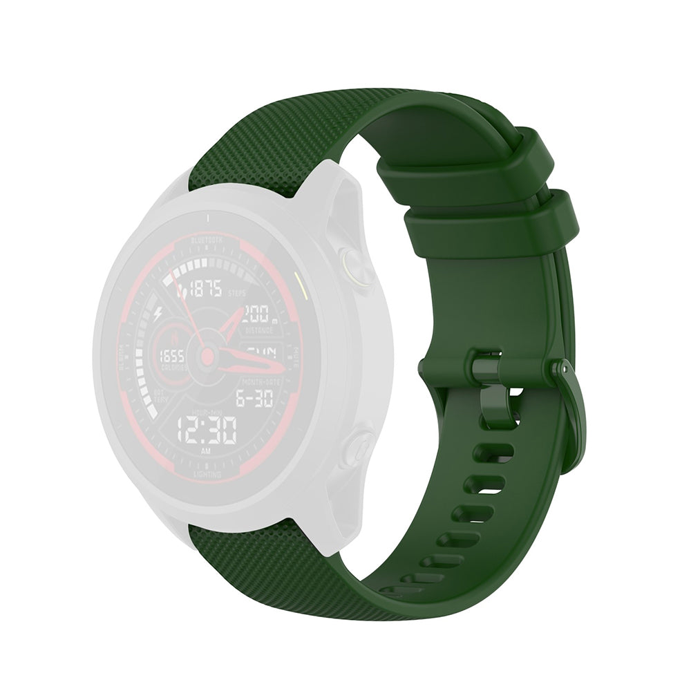 Pas Techsuit W006 za Samsung Galaxy Watch / Huawei Watch Series, 20mm, Zelena